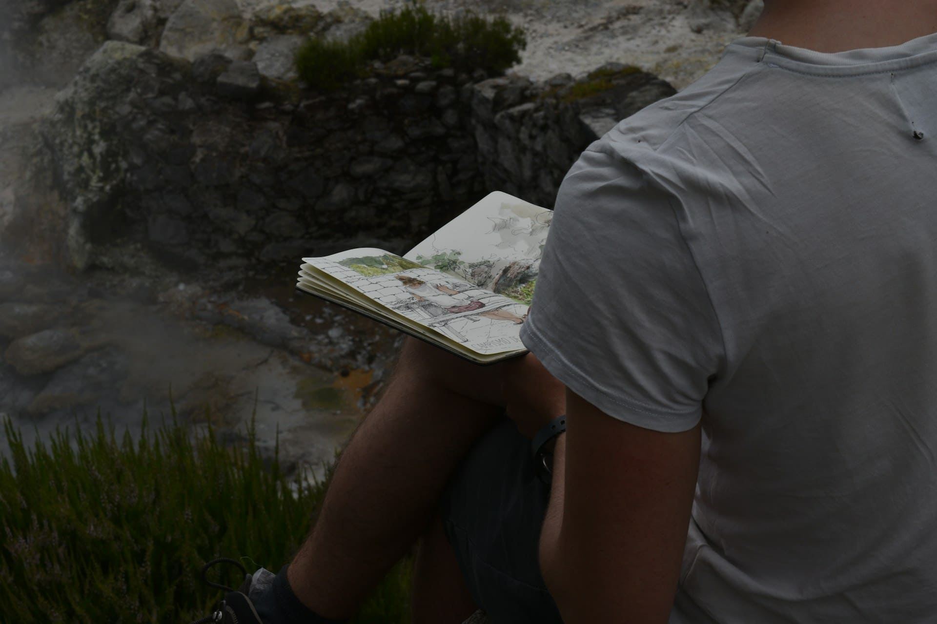 Lucas et son inséparable carnet